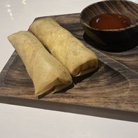 Spring rolls   at Papa Tarros in Lembongan
