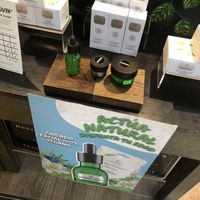 Vegan skincare line at MEX - The Body Shop - T1 in Mexico City