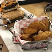 Chips and vegan roasted veggie sandwich  at MEX - Gastrohub - T1 in Mexico City