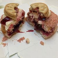 The Gordon Jamsay was very sweet! at Doughnut Time in East London