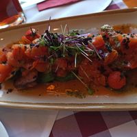 Zucchini gebraten at Burgterrasse in Klingenberg