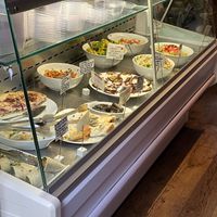 Some of the lunch options at Goji Vegetarian Cafe and Deli in York