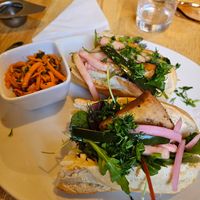 Tofu bah mi at Goji Vegetarian Cafe and Deli in York