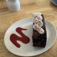 Black Forest cake   at Goji Vegetarian Cafe and Deli in York