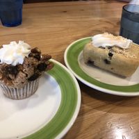 Cupcake and Loaf  at Claire's Corner Copia in New Haven