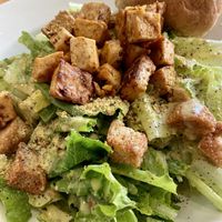 Vegan Caesar with chipotle tofu  at Claire's Corner Copia in New Haven