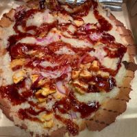 Barbecue Pizzaa  at Claire's Corner Copia in New Haven