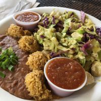 tofu burrito, no shell at Island Taco in Waimea