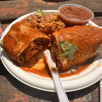 Ranchero burrito Tofu   at Island Taco in Waimea