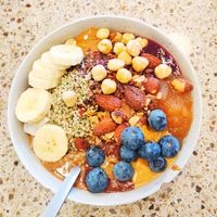 All in Grød, plantbased og minus de klamme frysetørrede hindbær ☺️👍 at GRØD in Kongens Lyngby