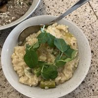 Asparges risotto  at GRØD in Kongens Lyngby