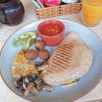  at Flower Café in Ashbourne