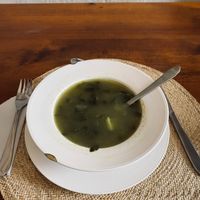 Vegetable Soup at Quinua y Amaranto in Bogota