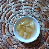 Dessert at Quinua y Amaranto in Bogota