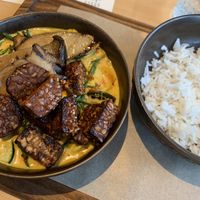 Vegan curry at De Zeezot in Westkapelle