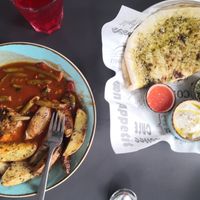 פיתה דרוזית כמו שצריך... at Khudari in Tel Aviv