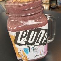 Black velvet smoothie  at Pulp in Asbury Park