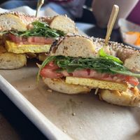 Breakfast sandwich  at Pulp in Asbury Park