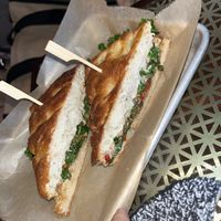 Focaccia sandwich  at Pulp in Asbury Park