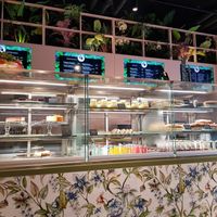 Cakes, drinks, sandwiches and vegan chia pudding at L'afrique in Offenbach