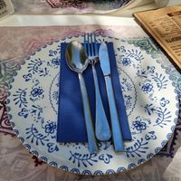 Prachtig servies at Arabesca in Sevilla