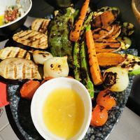 Verduras asadas at Arabesca in Sevilla