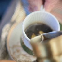 Cafe Arabe Moca  at Arabesca in Sevilla