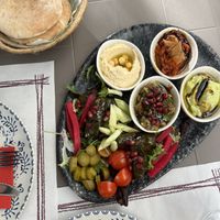 Yummy appetizer sampler  at Arabesca in Sevilla