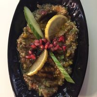 Eggplant at Arabesca in Sevilla