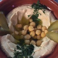 Hummus  at Arabesca in Sevilla