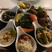 Tasting platter for 2 made vegan  at Arabesca in Sevilla