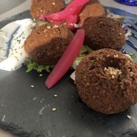 Falafel  at Arabesca in Sevilla