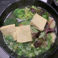 Vegetable ramen with rice noodles-vegan option at Ramen-Ya in Las Vegas