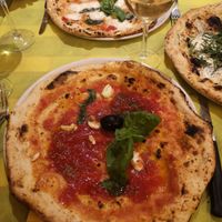 Vegan option is without cheese at Piz in Milan