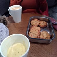 Oat Latte and Tumerik milk at Insomnia Coffee Company in Ennis