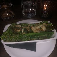 Charred broccolini  at Aria Hotel - CATCH in Las Vegas