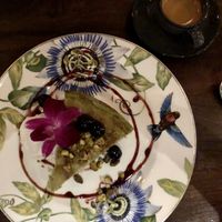 Delicious pistachio chz cake!  at Aria Hotel - CATCH in Las Vegas