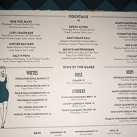 Menu at Aria Hotel - CATCH in Las Vegas
