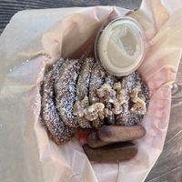 Banana pancakes   at Russell's by Eat Healthy Kauai in Wailua