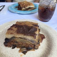 Vegan moussaka  at Gods' Restaurant - Οινομαγειρείο των Θεών in Athens