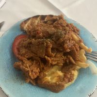 I already had a bite before I took the picture lol  at Gods' Restaurant - Οινομαγειρείο των Θεών in Athens