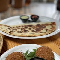 Naanbrot  at Marres Kitchen in Maastricht