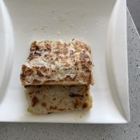 Radish cake   at King's Cafe in Toronto