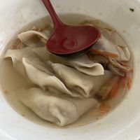 Wonton soup   at King's Cafe in Toronto