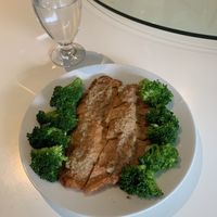 Ginger “chicken"  at King's Cafe in Toronto