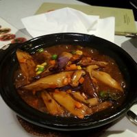spicy eggplant at King's Cafe in Toronto