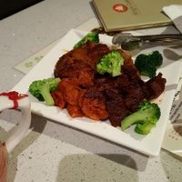 assorted seitan at King's Cafe in Toronto