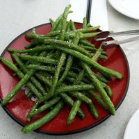 Fried green beans at King's Cafe in Toronto