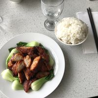 Bbq seitan at King's Cafe in Toronto