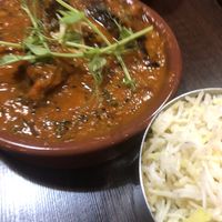 Smoky aubergine   at My Delhi Indian Street Food in Newcastle Upon Tyne
